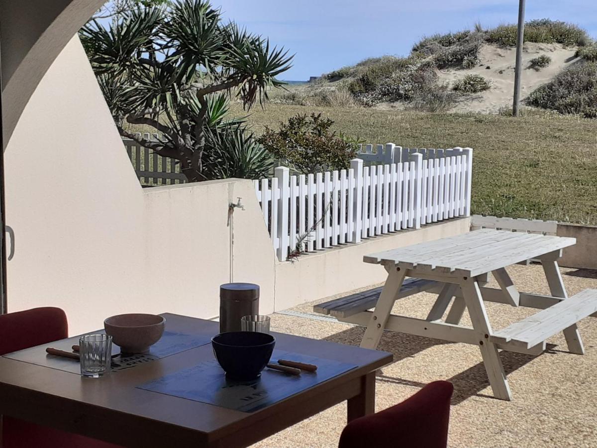 Les Maisons Sur La Plage, T2 Les Pieds Dans L'Eau Agde Exterior photo