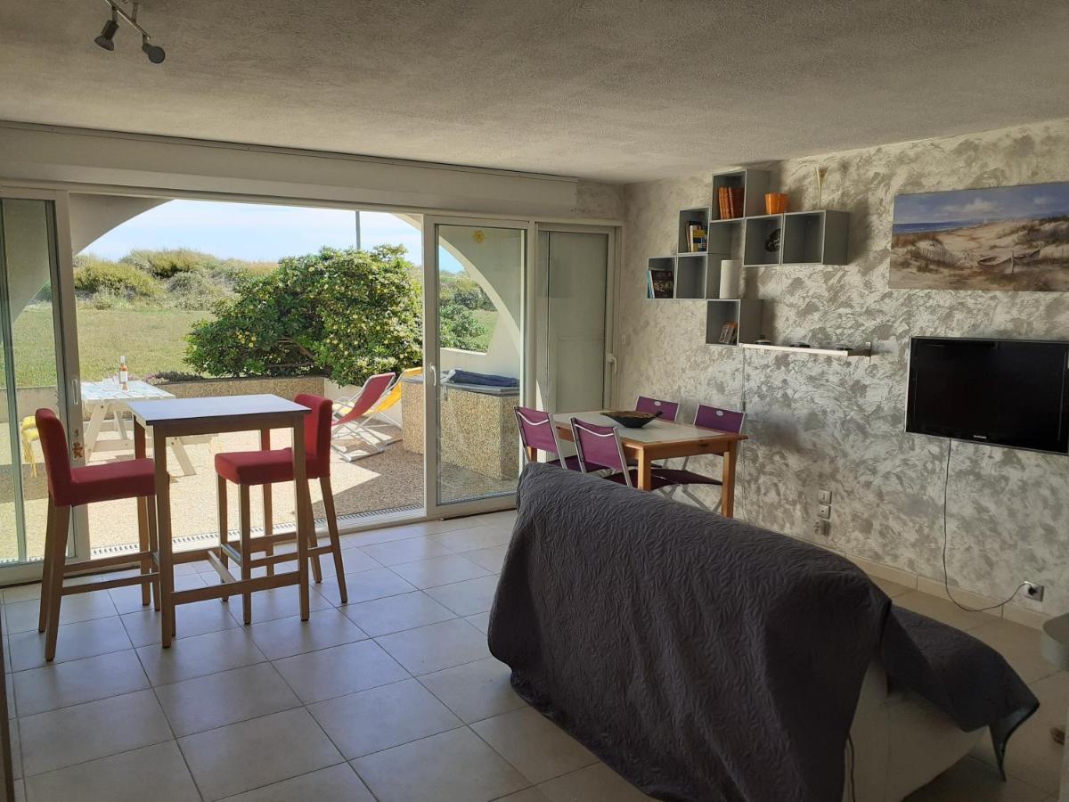 Les Maisons Sur La Plage, T2 Les Pieds Dans L'Eau Agde Exterior photo