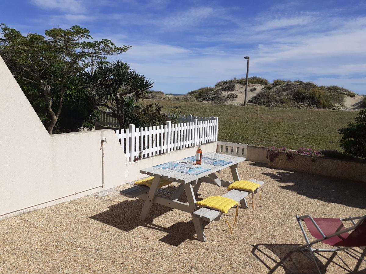 Les Maisons Sur La Plage, T2 Les Pieds Dans L'Eau Agde Exterior photo