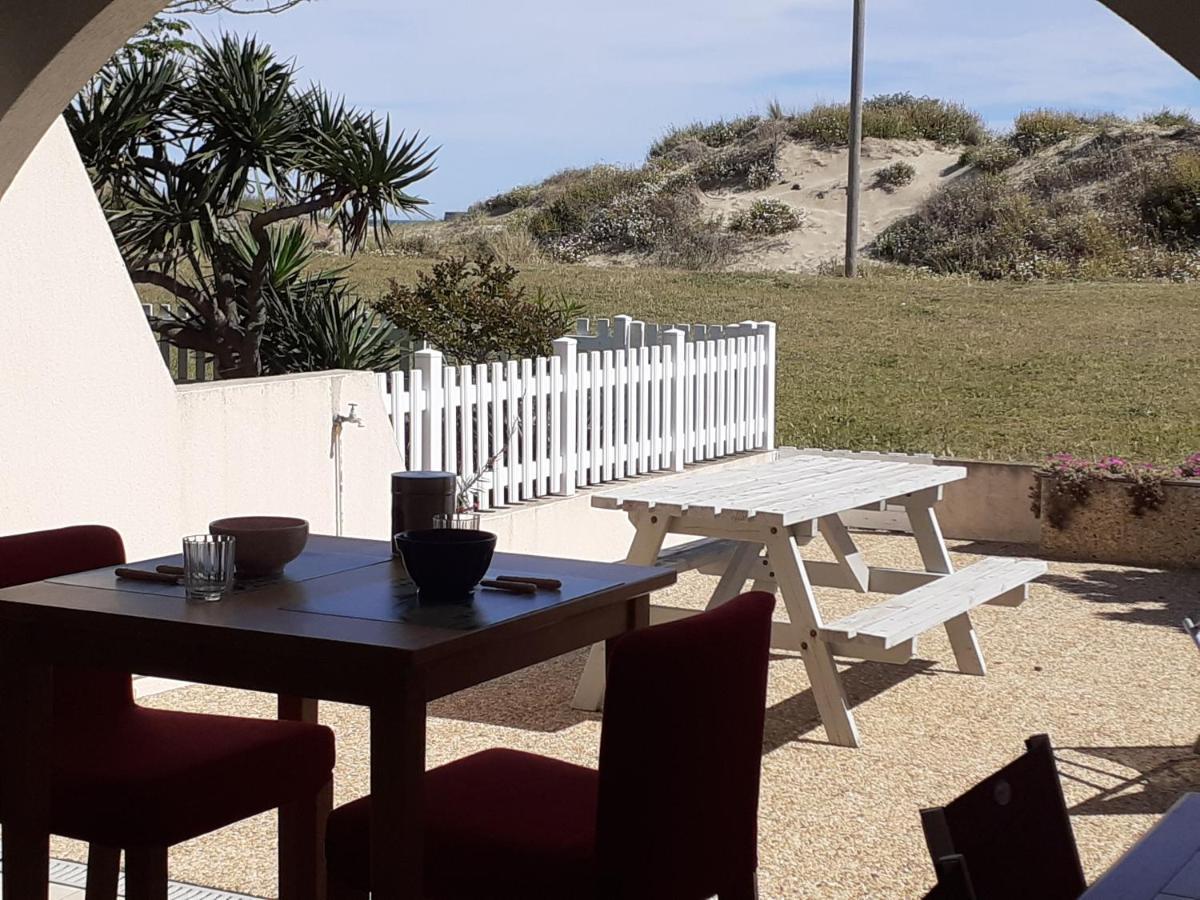 Les Maisons Sur La Plage, T2 Les Pieds Dans L'Eau Agde Exterior photo