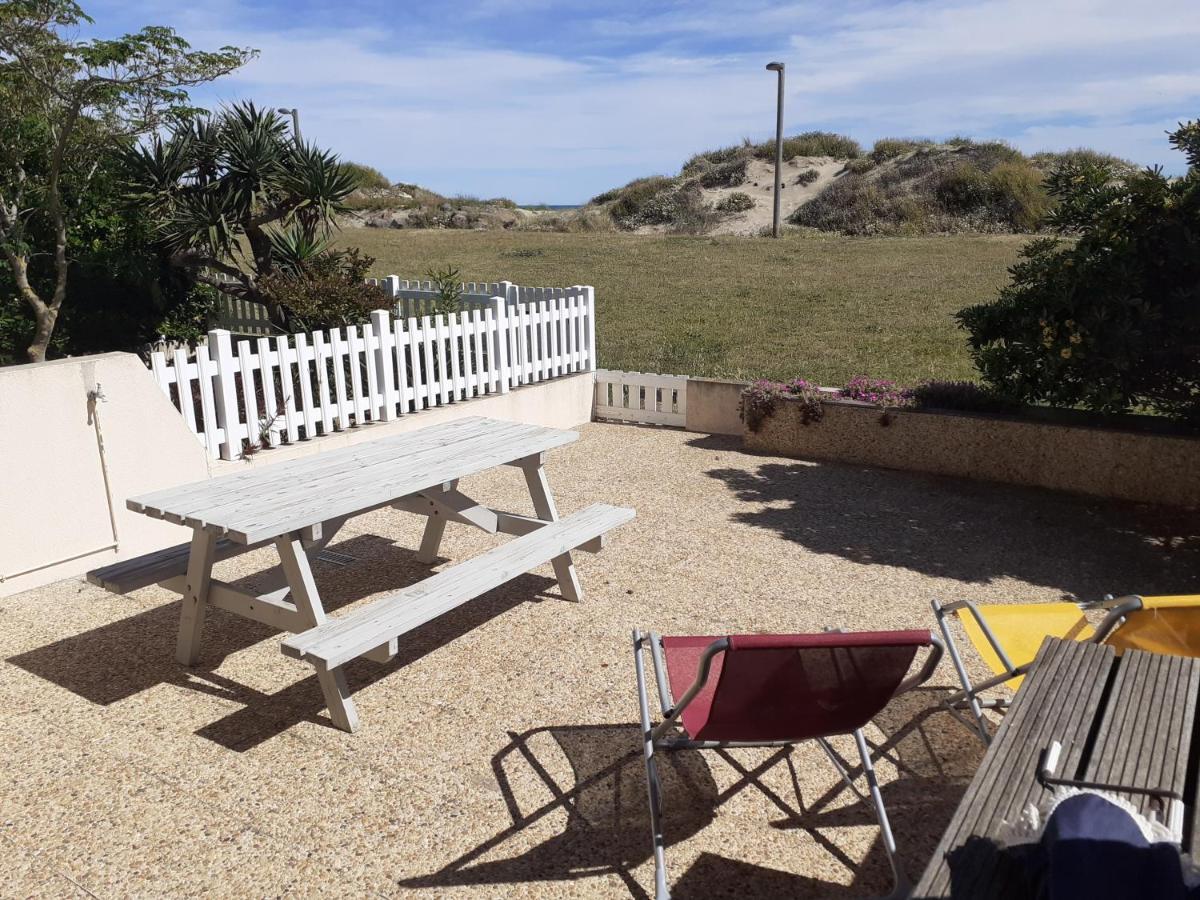 Les Maisons Sur La Plage, T2 Les Pieds Dans L'Eau Agde Exterior photo